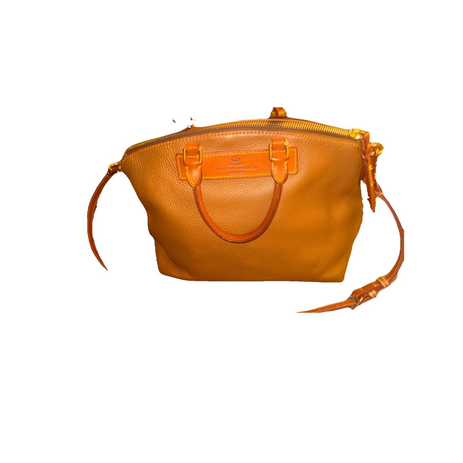 Dooney & Bourke Genuine Florentine Vacchetta Leather Bag